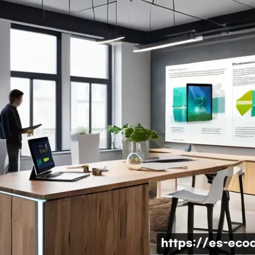 에코디자인 취업 준비 팁 - **Prompt 1: The Full Lifecycle of an Ecodesigned Product**
    "A clean, brightly lit, modern design...